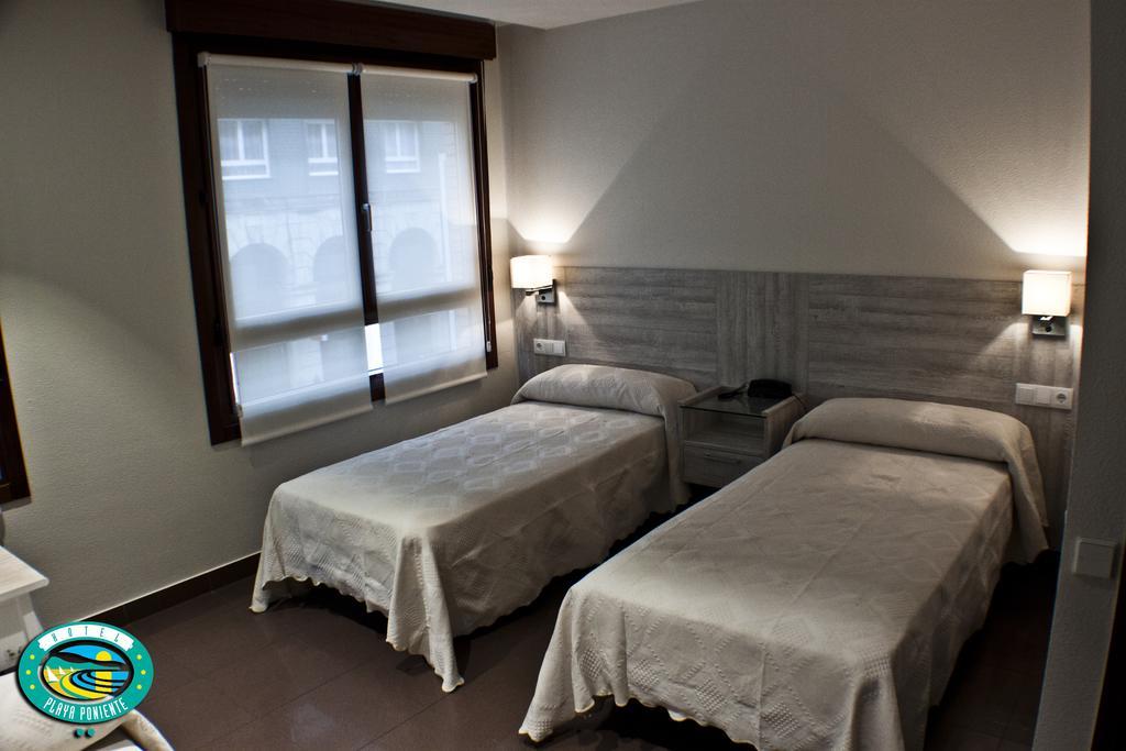 Hotel Playa Poniente Хихон Екстериор снимка