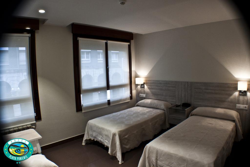 Hotel Playa Poniente Хихон Екстериор снимка