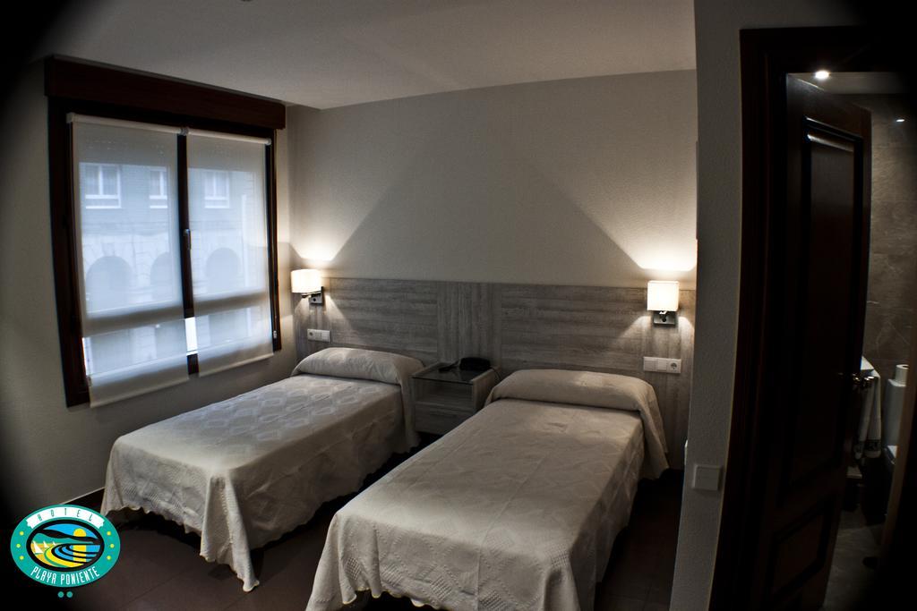 Hotel Playa Poniente Хихон Екстериор снимка